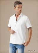 Solid Striped Polo Shirt - 260326