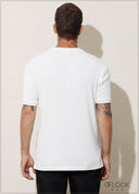 Textured T-Shirt - 180625