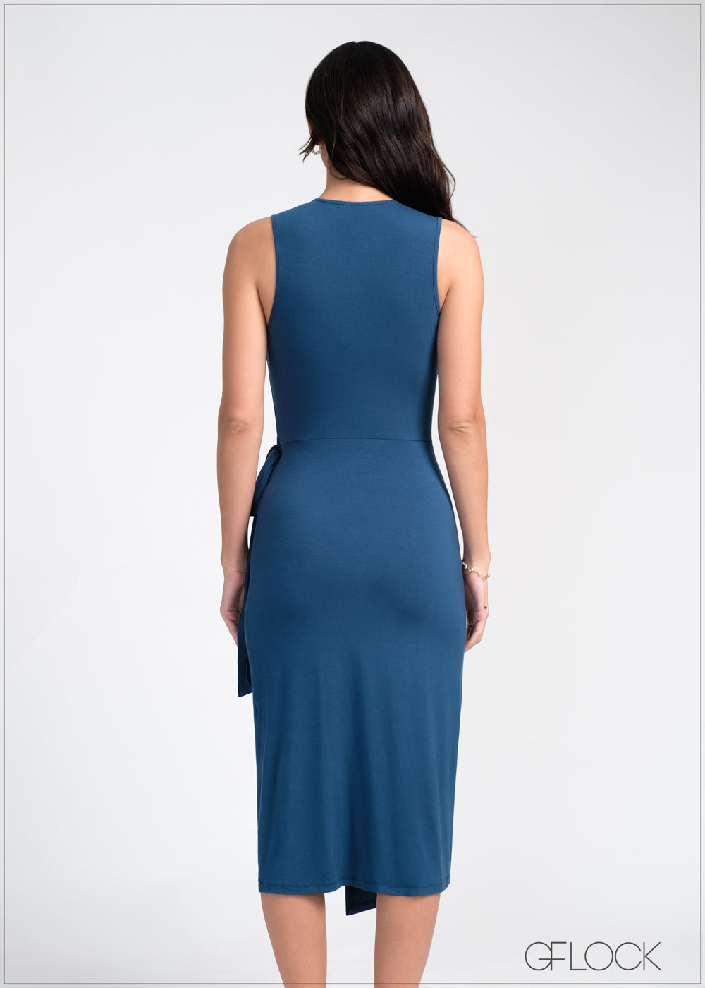 Sleeveless Wrap Dress - 310325