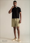 Turn-Up Hem Short - 081026