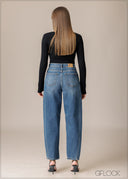 Barrel Jean - Long Length - 210326D