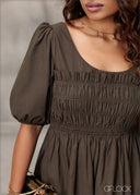 Cotton Midi Dress - 020326