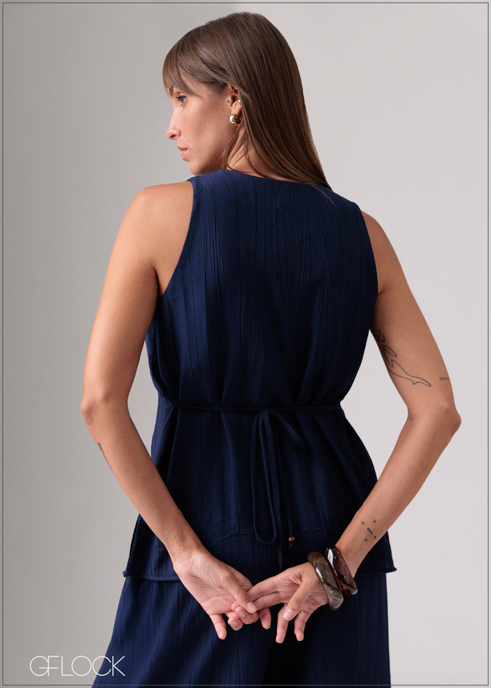 V-Neck Relaxed Top - 120126