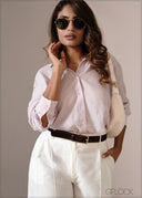 Stripe Oversized Shirt - 121026