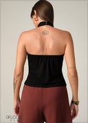 Cowl Neck Top - 090326