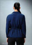 Pocket Detailed Long Sleeve Top - 070725