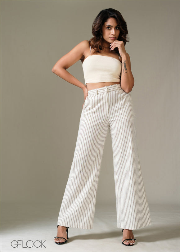 Stripped Pant - Long Length - 281225