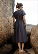 Balloon Sleeve Dress - 201026