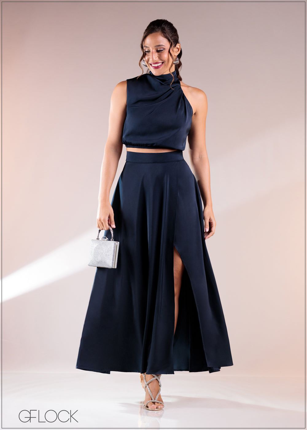 High Waist Maxi Skirt - 211224