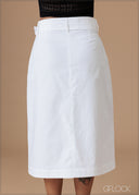 Tie Detail Skirt - 140926
