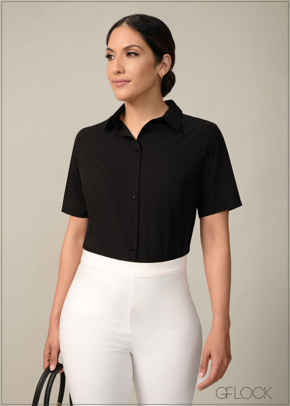 Short Sleeve Basic Shirt - 170424