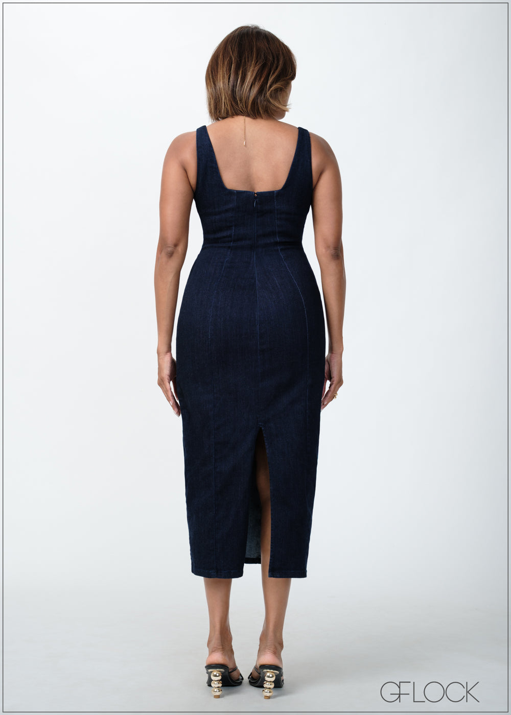 Long Denim Dress - 120725