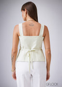 Waistcoat With Lace - 230326