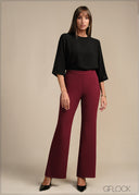 Lace Trim Top - 020226