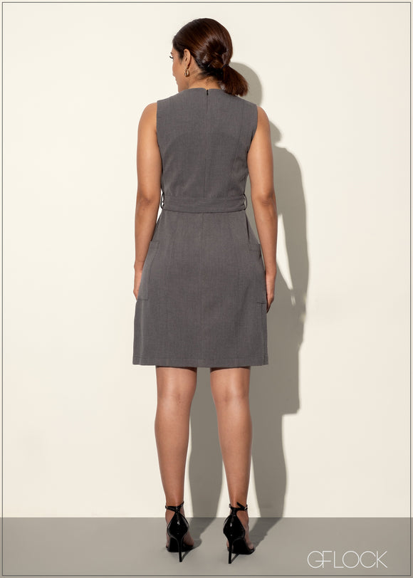 Sleeveless Mini Dress - 120224