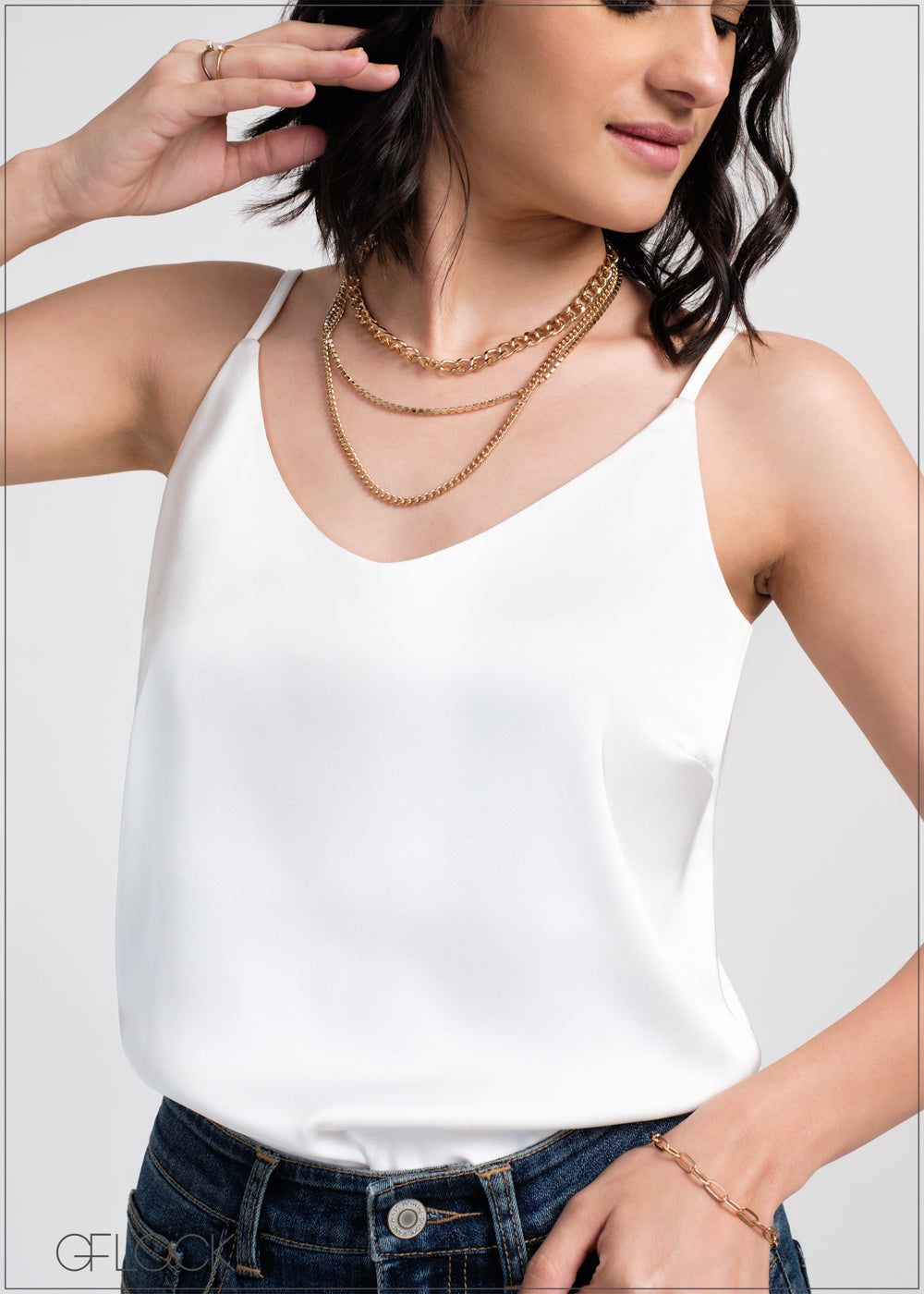 V-Neck Cami Top - 190525