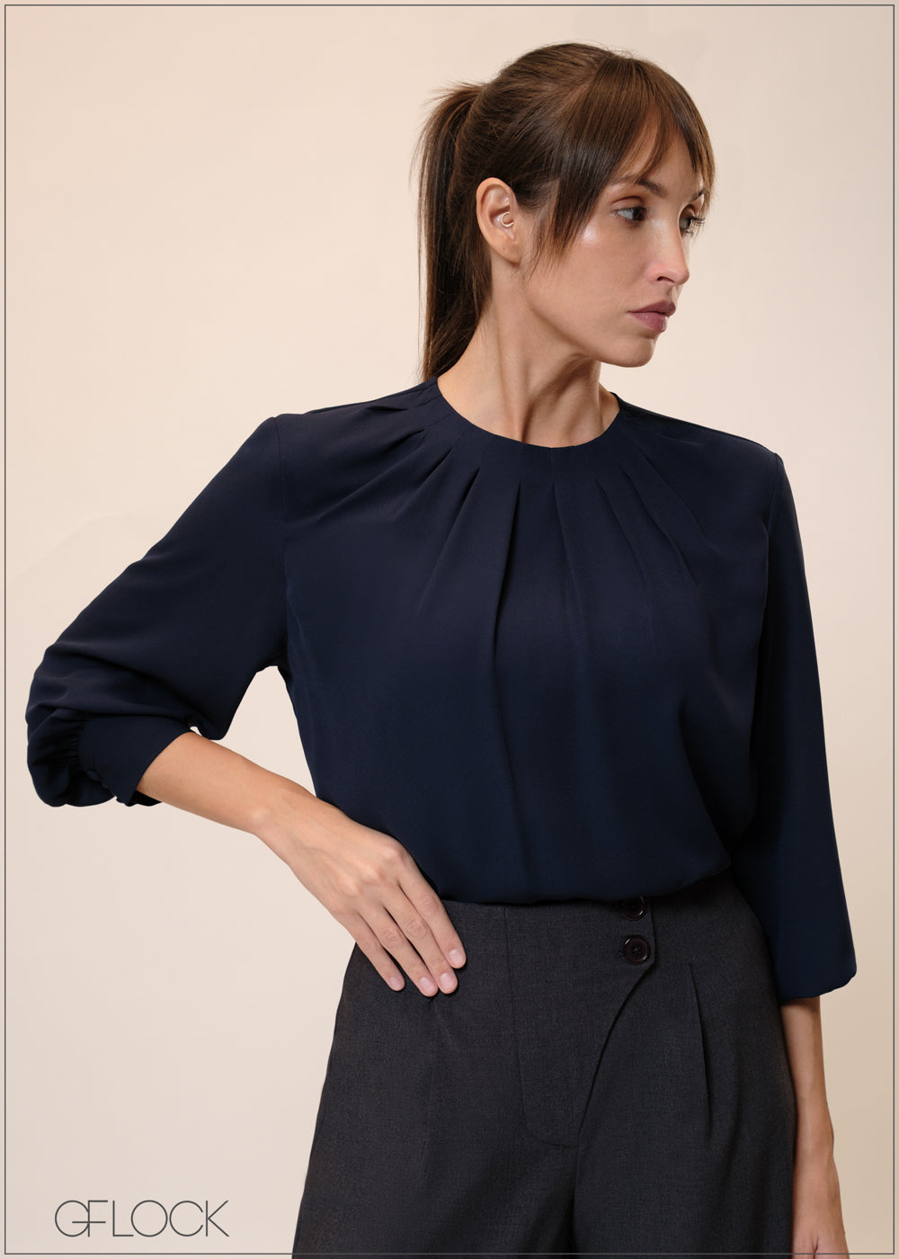 Pleated Top - 241025