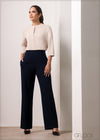 Straight Leg Pant With Pockets - 251023