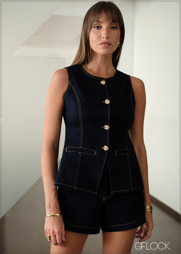 Denim Short - 141225