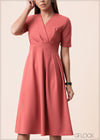 V-Neck Dress - 160525
