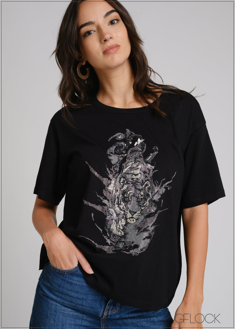 Embellishment T-Shirt - 250425