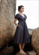 Balloon Sleeve Dress - 201026