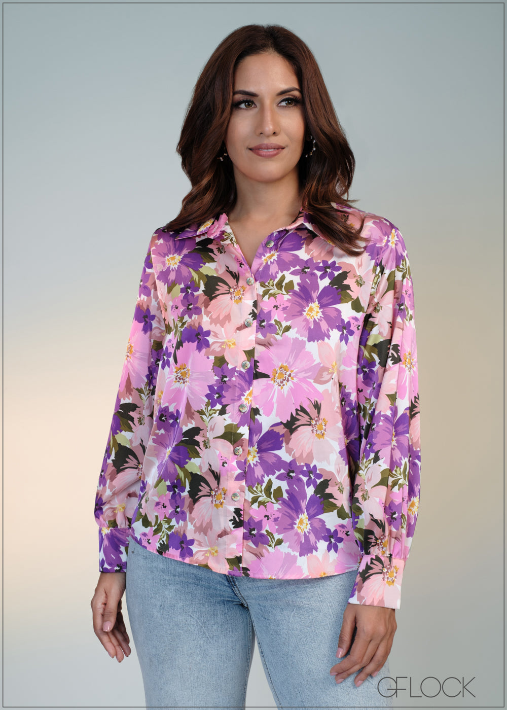 Floral Printed Shirt - 050724