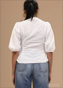 Puff Sleeve Top - 140926