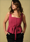 Front Tie Top - 260925