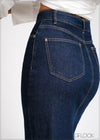 High Waist Denim Skirt - 03 - 121024