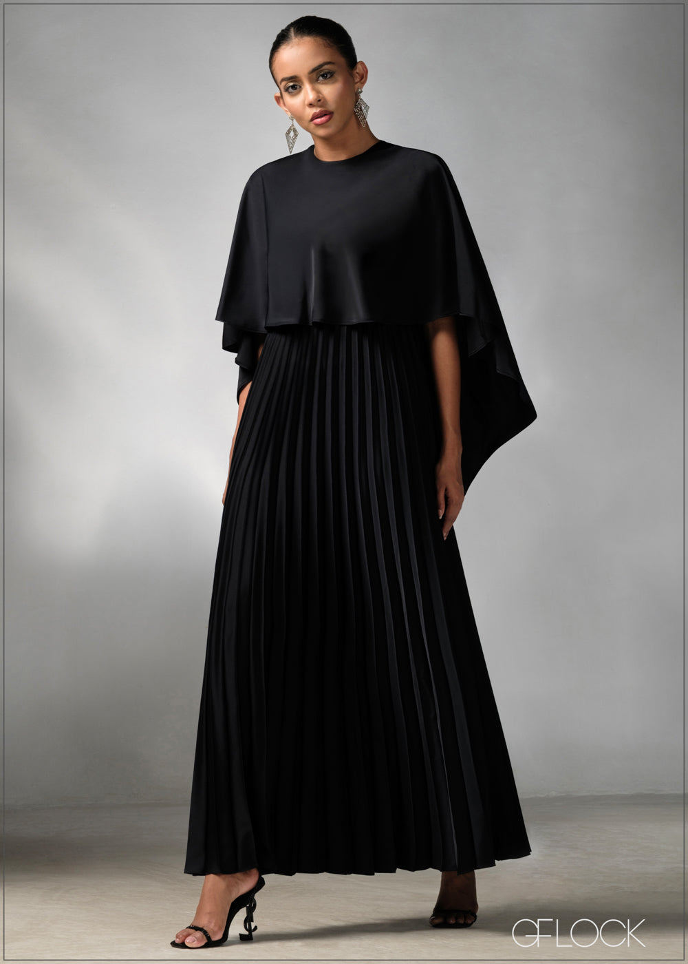 Pleated Maxi Dress - 270625