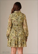 Long Sleeve Mini Dress - 090126