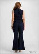 V-Neck Sleeveless Top - 051026