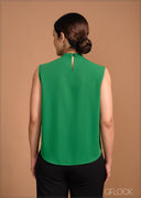 High Neck Top - 120424