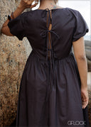Balloon Sleeve Dress - 201026