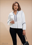 Embroidery Top - 230725