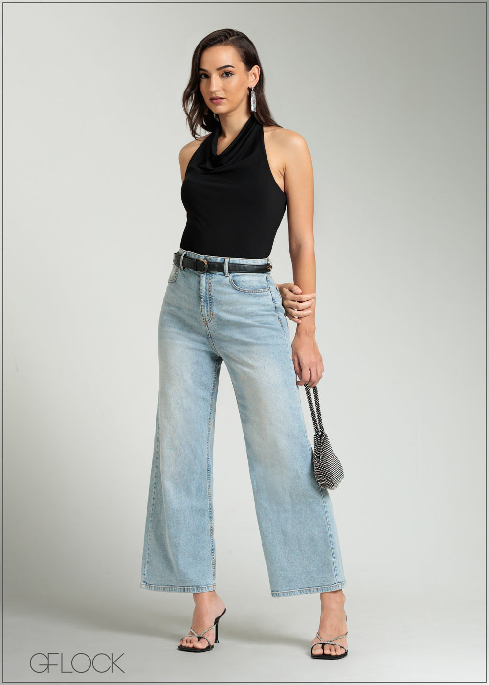 Cowl Neck Top - 080825