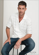 Revere Collar Lace Shirt - 160725