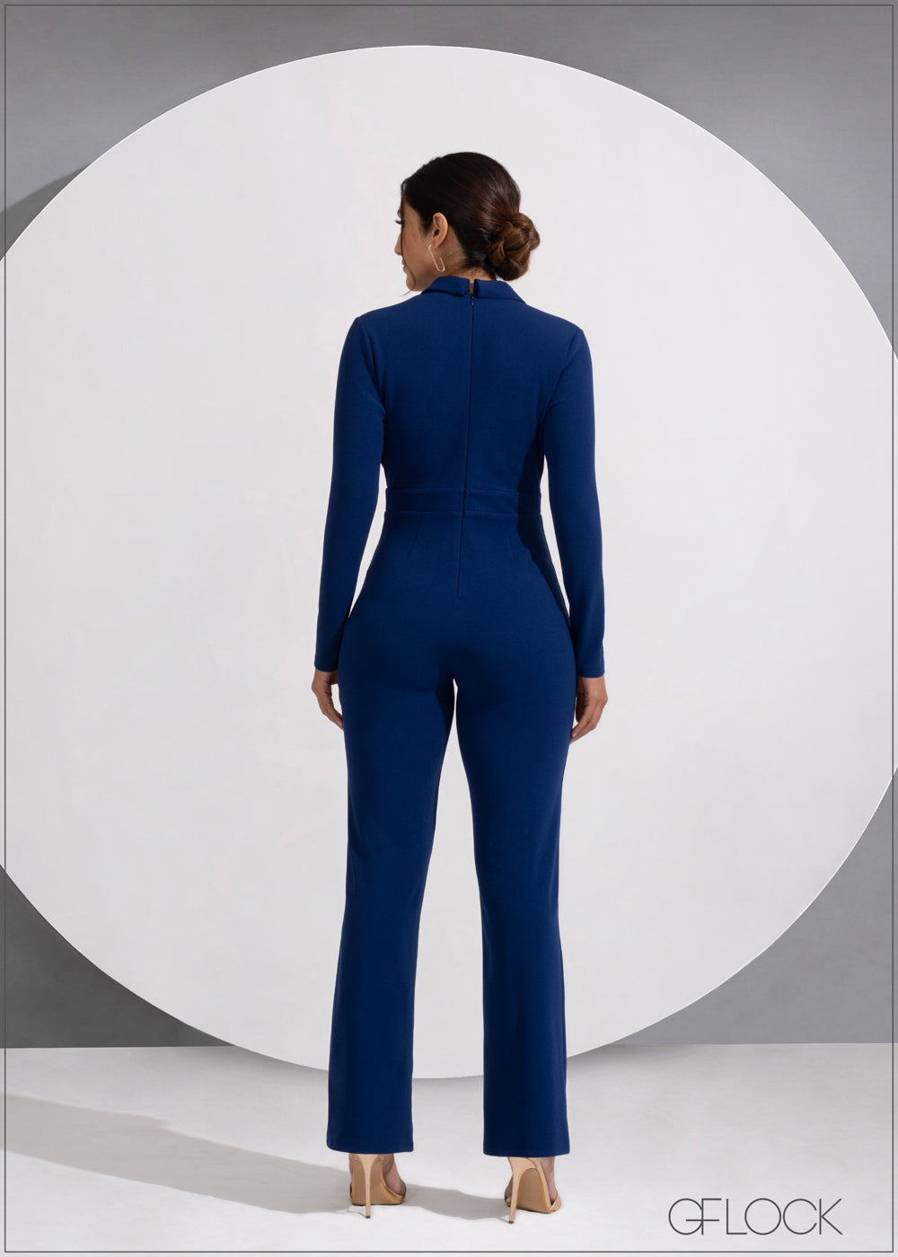 Long Sleeve Blazer Jumpsuit - 190523 - GFLOCK.LK