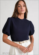 Puff Sleeve Top - 170826