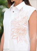 Embroidered Dress - 020225