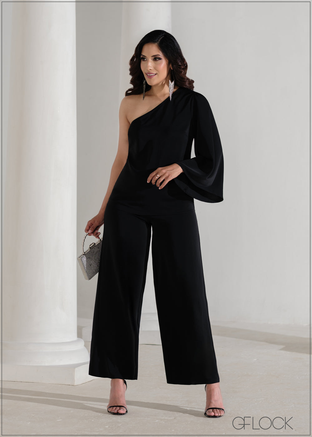 High Waist Wide Leg Pant - 090625