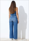 Wide Leg Jean - Short Length - 140824