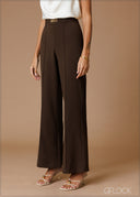 Trim Detailed Pant - 140826