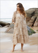 Piping Detail Dress - 201026