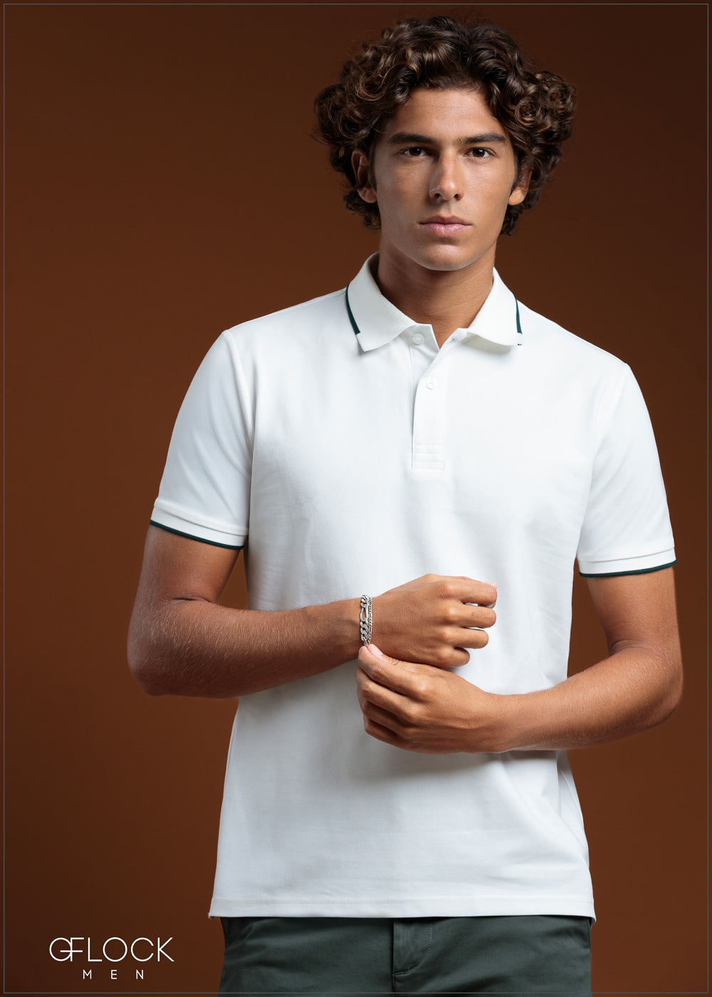 Tipping Design Polo T-Shirt - 080425