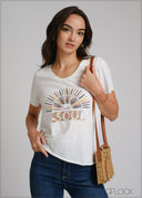 Embellishment T-Shirt - 250425