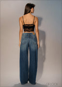 Wide Leg Jean - Long Length - 250626
