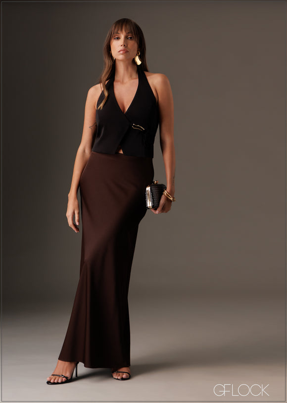 Trim Detailed Waistcoat - 141125