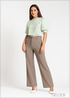 Straight Leg Pant - 181124